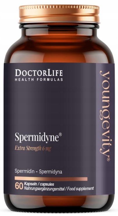 Doctor Life Spermidyne Extra Strenght 6 mg Starzenie się komórek Trawienie