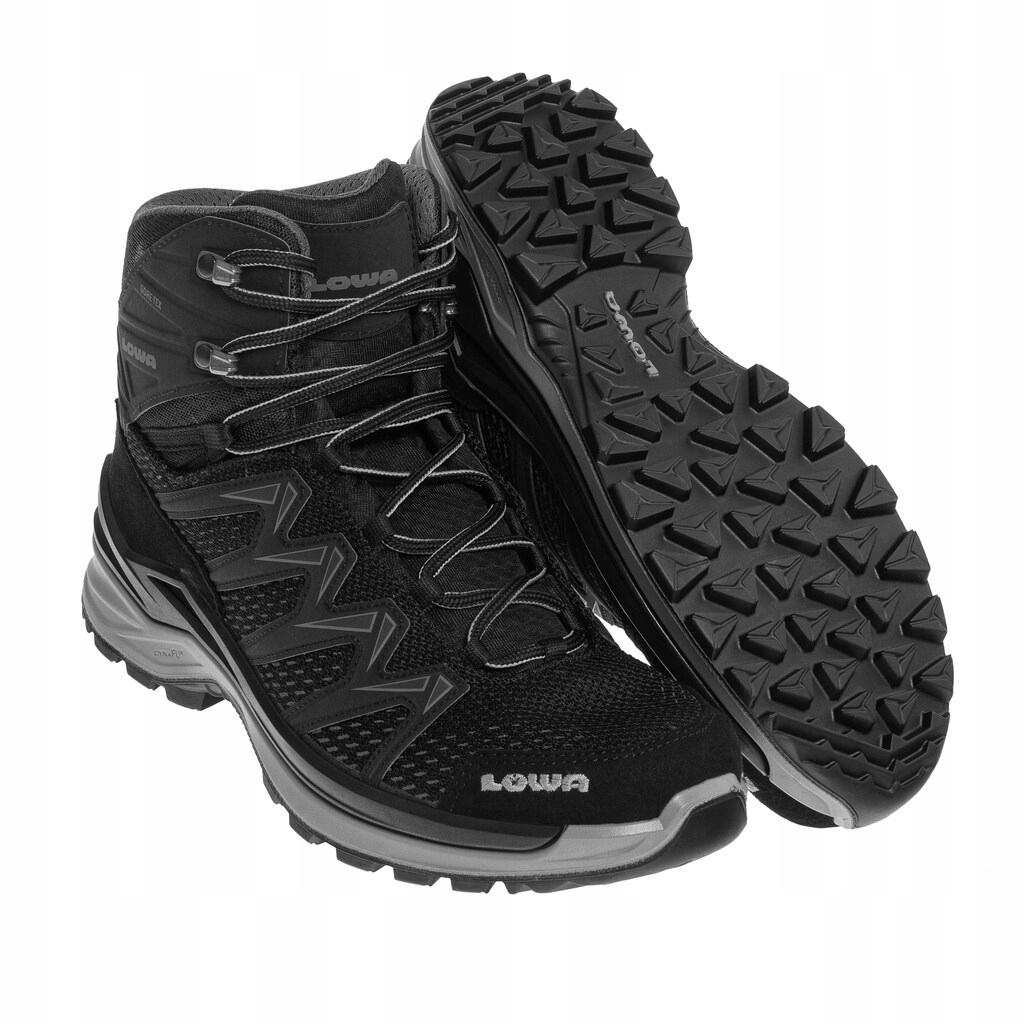 Turistické trekové boty Lowa Innox Pro Gtx MID Tf Black/Grey 46,5