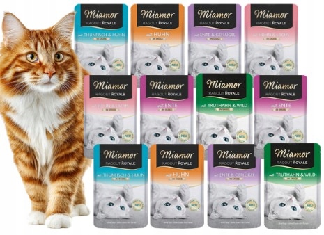 Pakiet Miamor Ragout Royale MIX Smaków 12x100 g