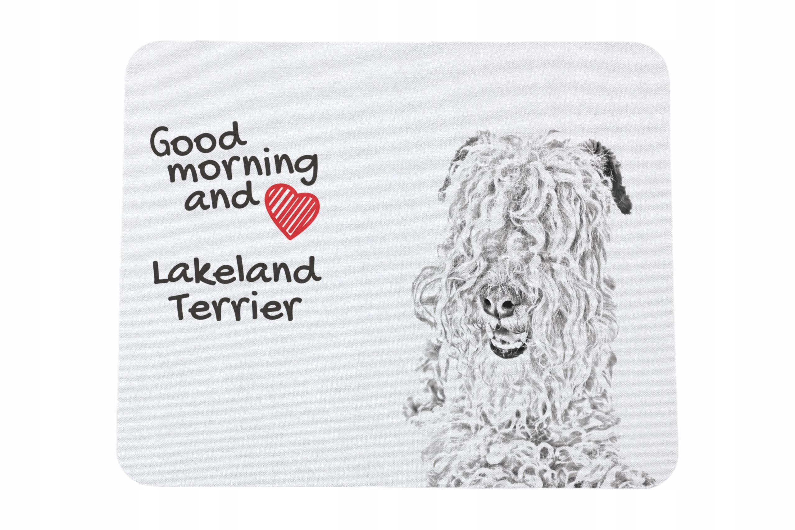 Lakeland Terrier podkładka pod myszkę z nadrukiem, personalizowana podkła