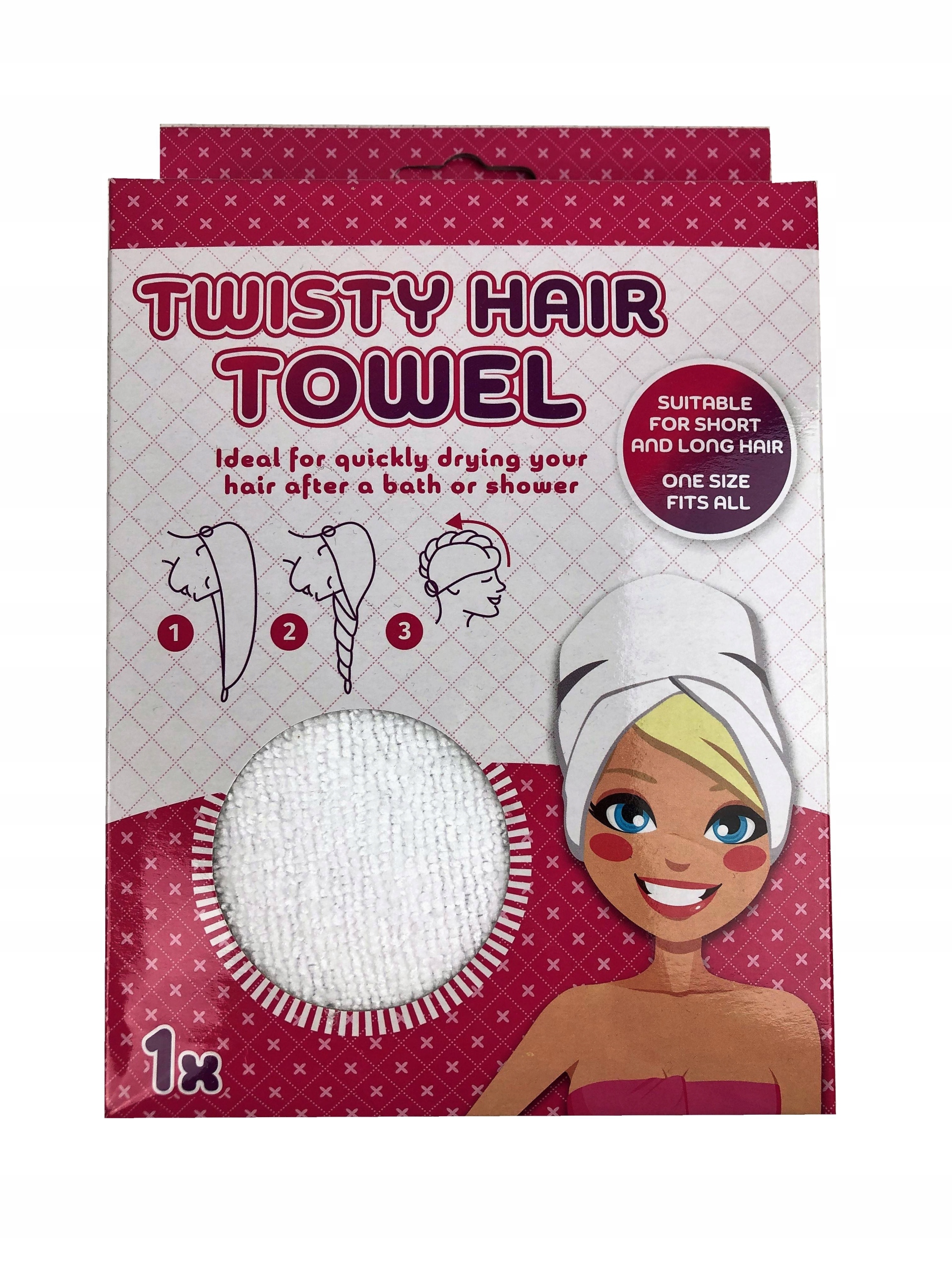 

Ręcznik do Włosów z Mikrofibry Turban do Suszenia