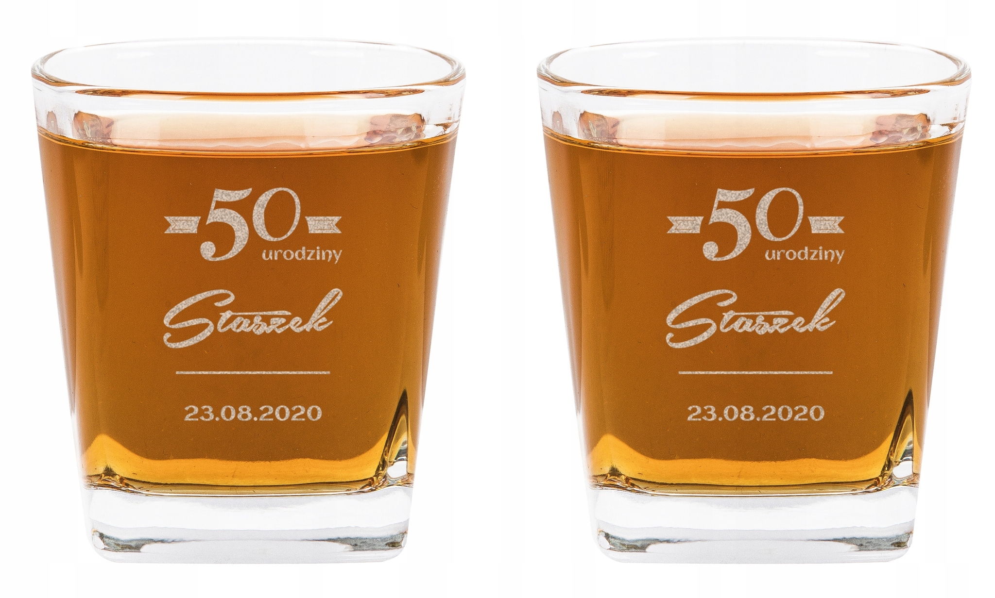 

Szklanki Do Whisky grawer Urodziny 18 30