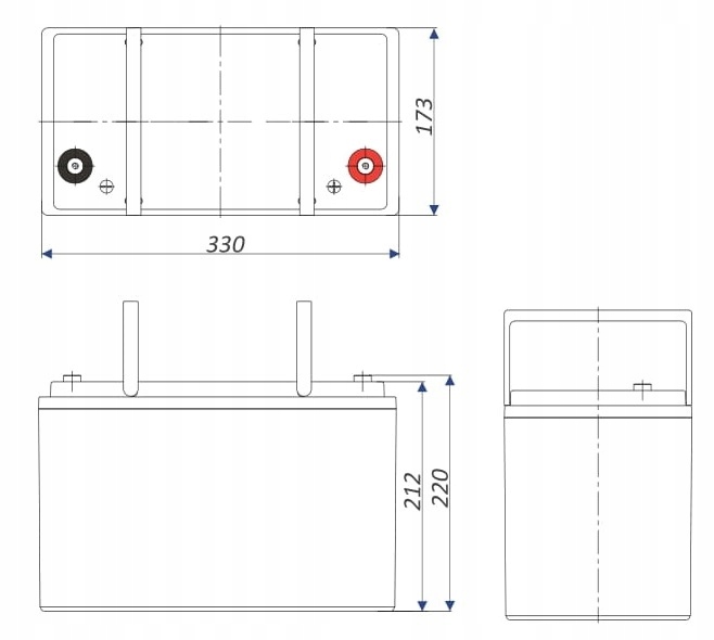 AKUMULATOR BATERIA LITOWY LiFePO EUROPOWER LFP 12,8-100 100AH BLUETOOTH UPS EAN (GTIN) 3664358000180