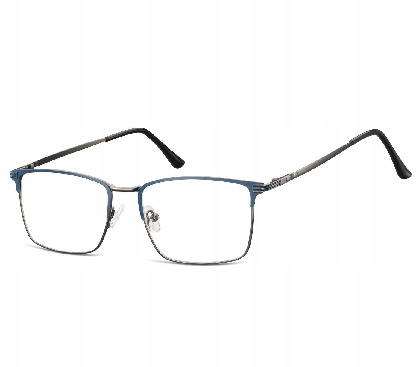 Brýle Nerd obdélníkové Korekční nuly Unisex