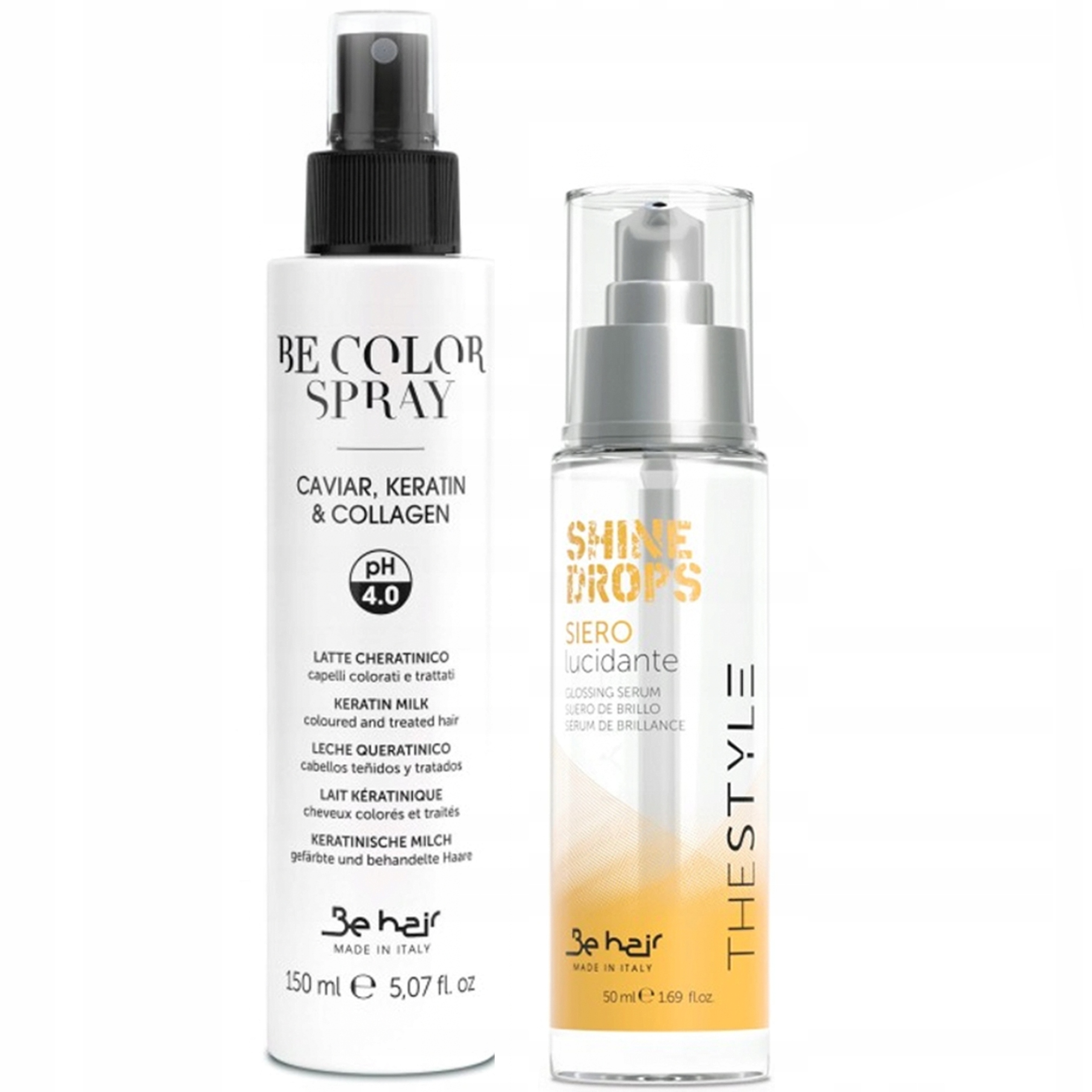 Be Color Spray+sérum Na Vlasy S Kaviárem A Keratinem