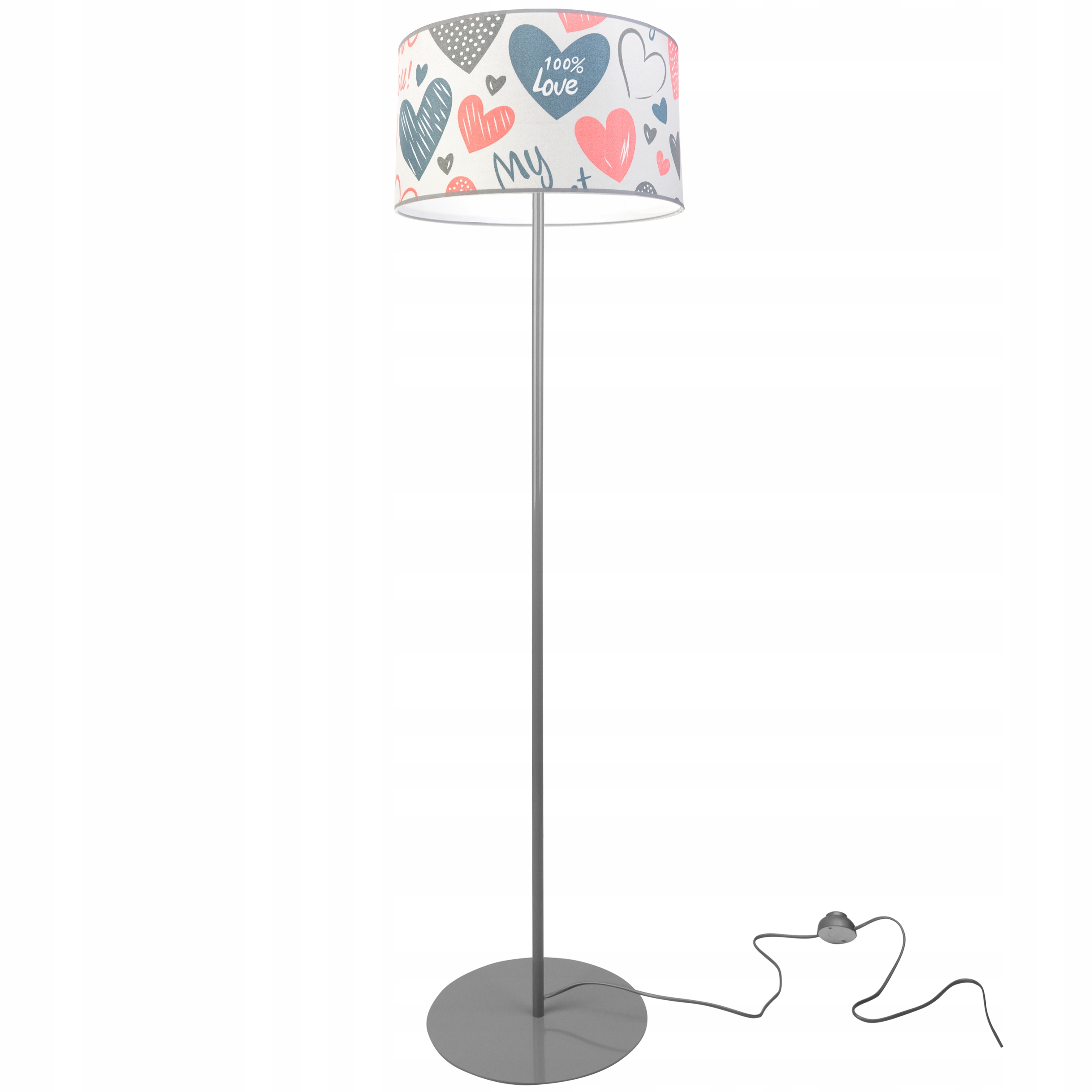 

Lampa Stojąca Loft Dziecięca Abażur Wzór Led