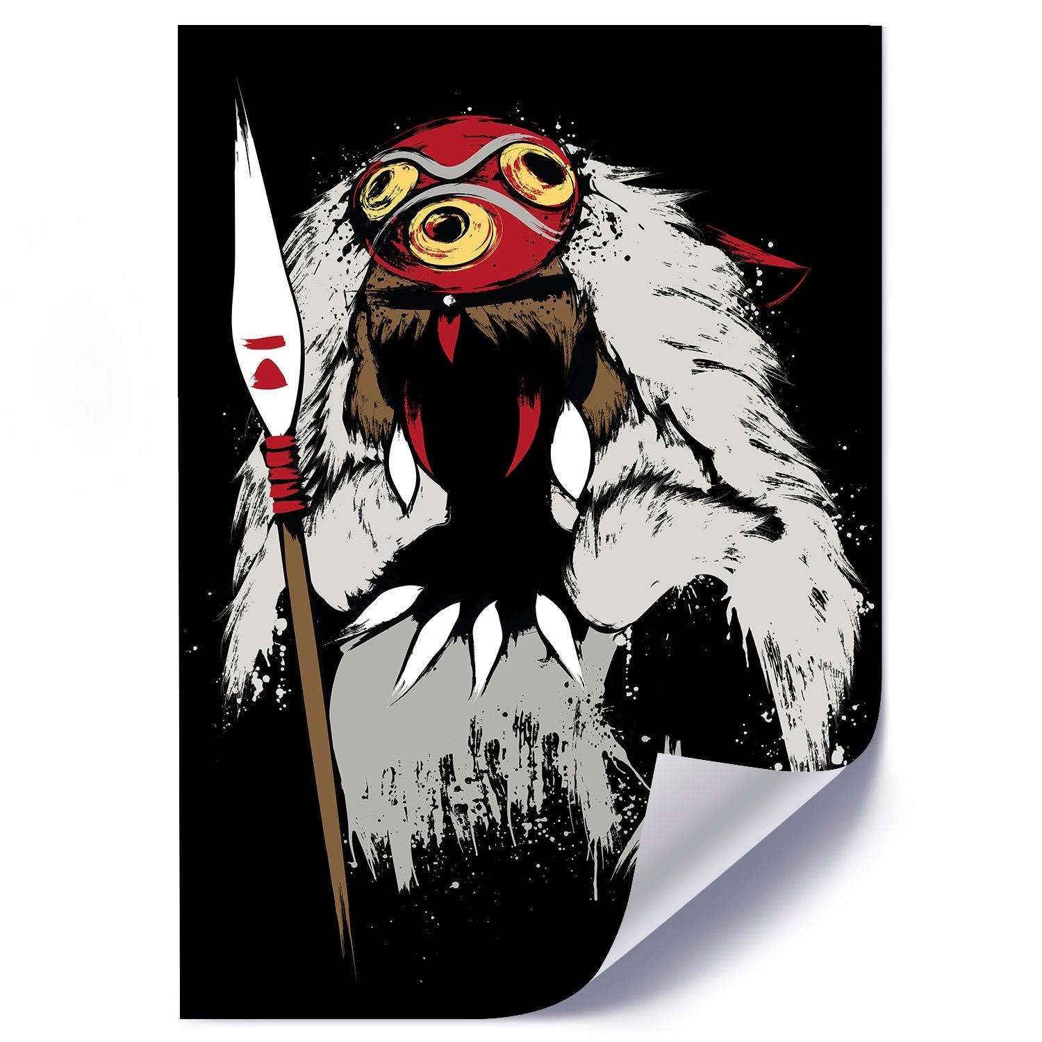 

Plakat Nowoczesny Do Biura Afryka Wojownik 70x100