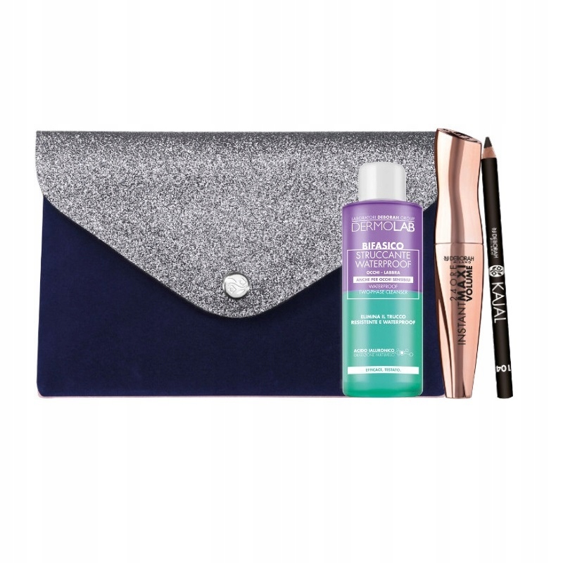 Deborah sada řasenky 24 Ore Maxi pastelka tekutina