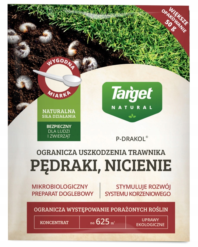 

Target P-drakol trawnik pędraki nicienie 50g
