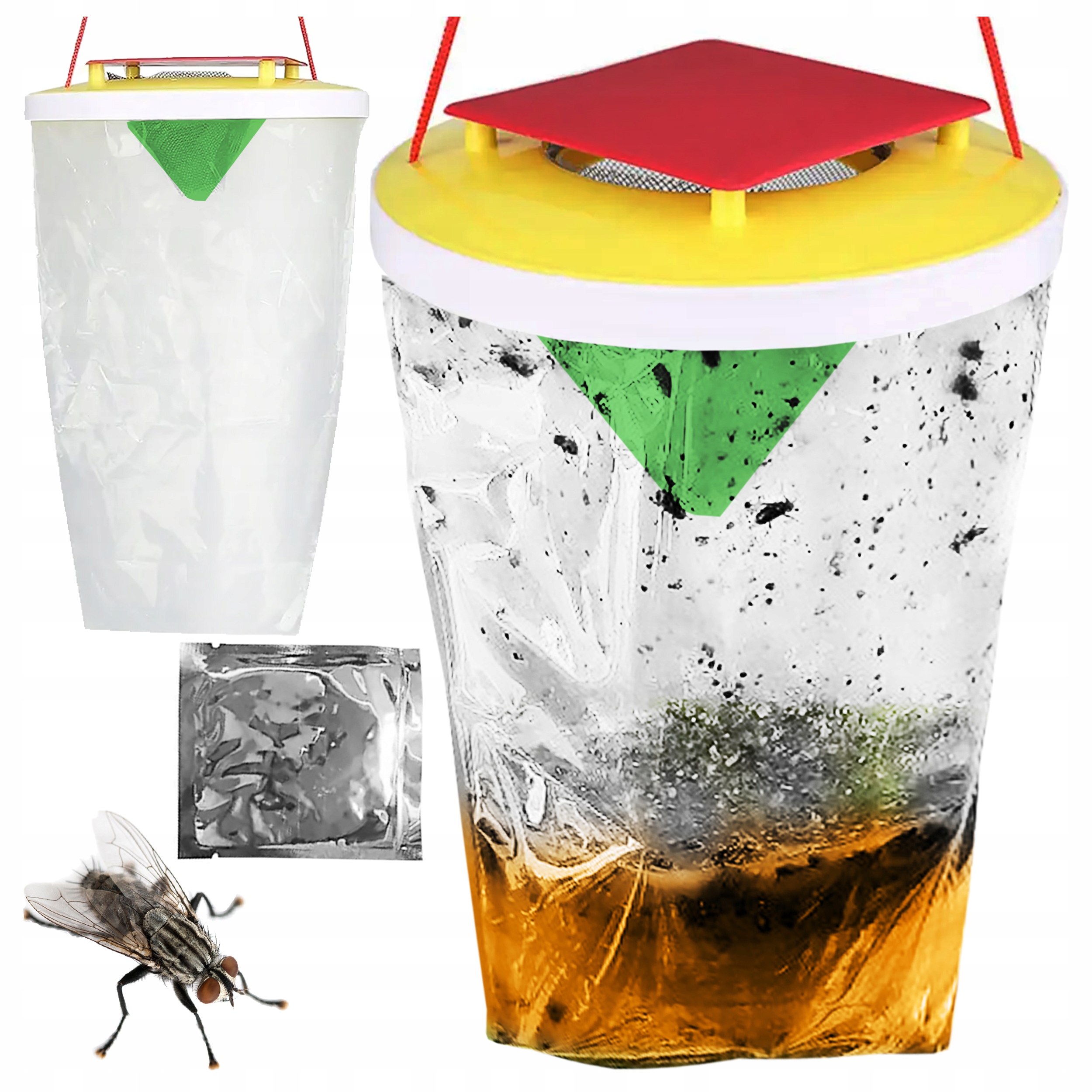 

Pułapka Na Muchy Z Wabikiem Silny Środek Na Owady