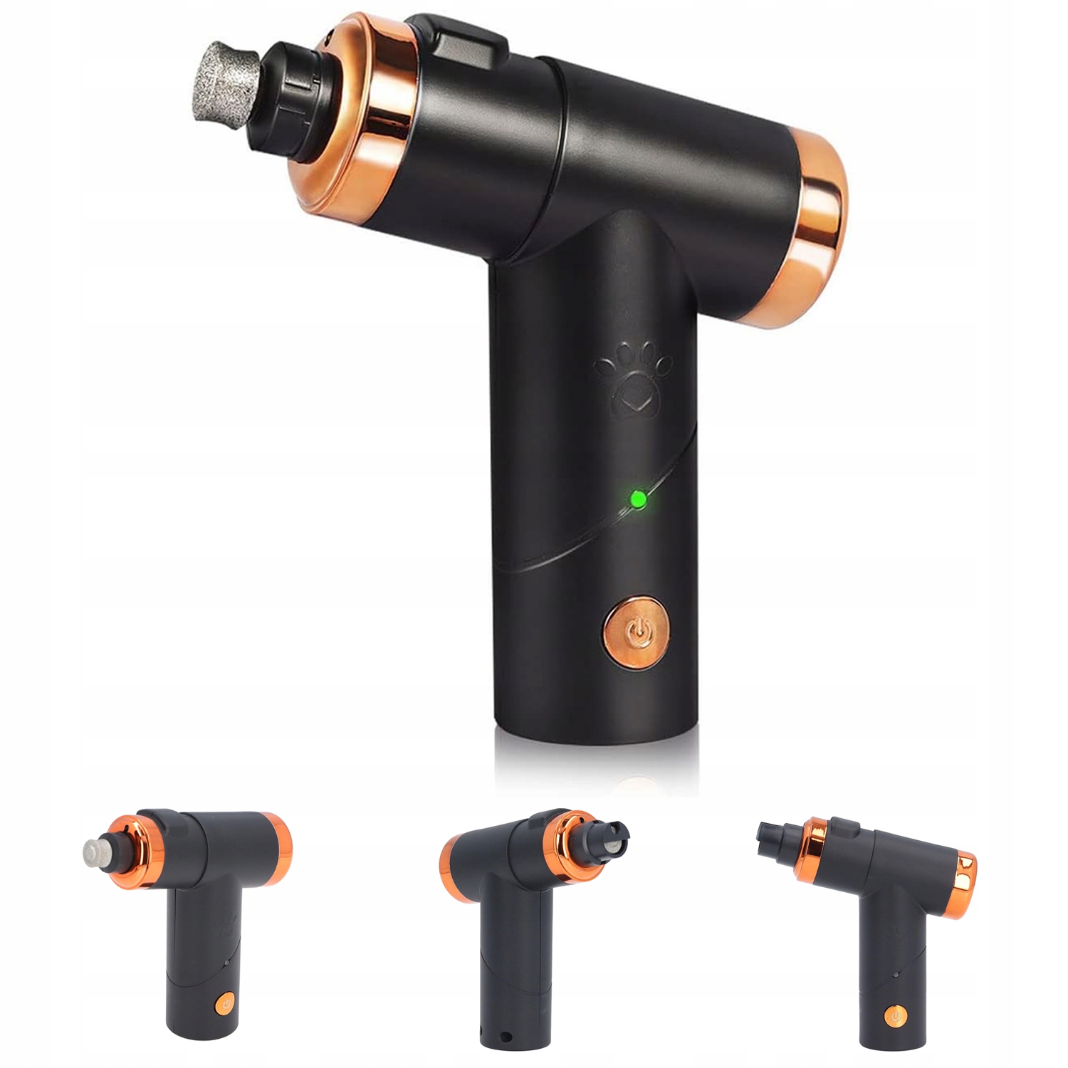 Levně Elektrická bruska na nehty pro domácí mazlíčky, materiál Abs, bezpečný a tichý zastřihovač nehtů pro domácí mazlíčky