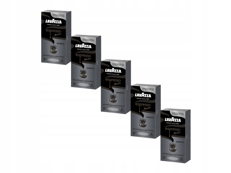 Kapsułki Lavazza Ristretto do ekspresu Nespresso 5 x 10 szt.