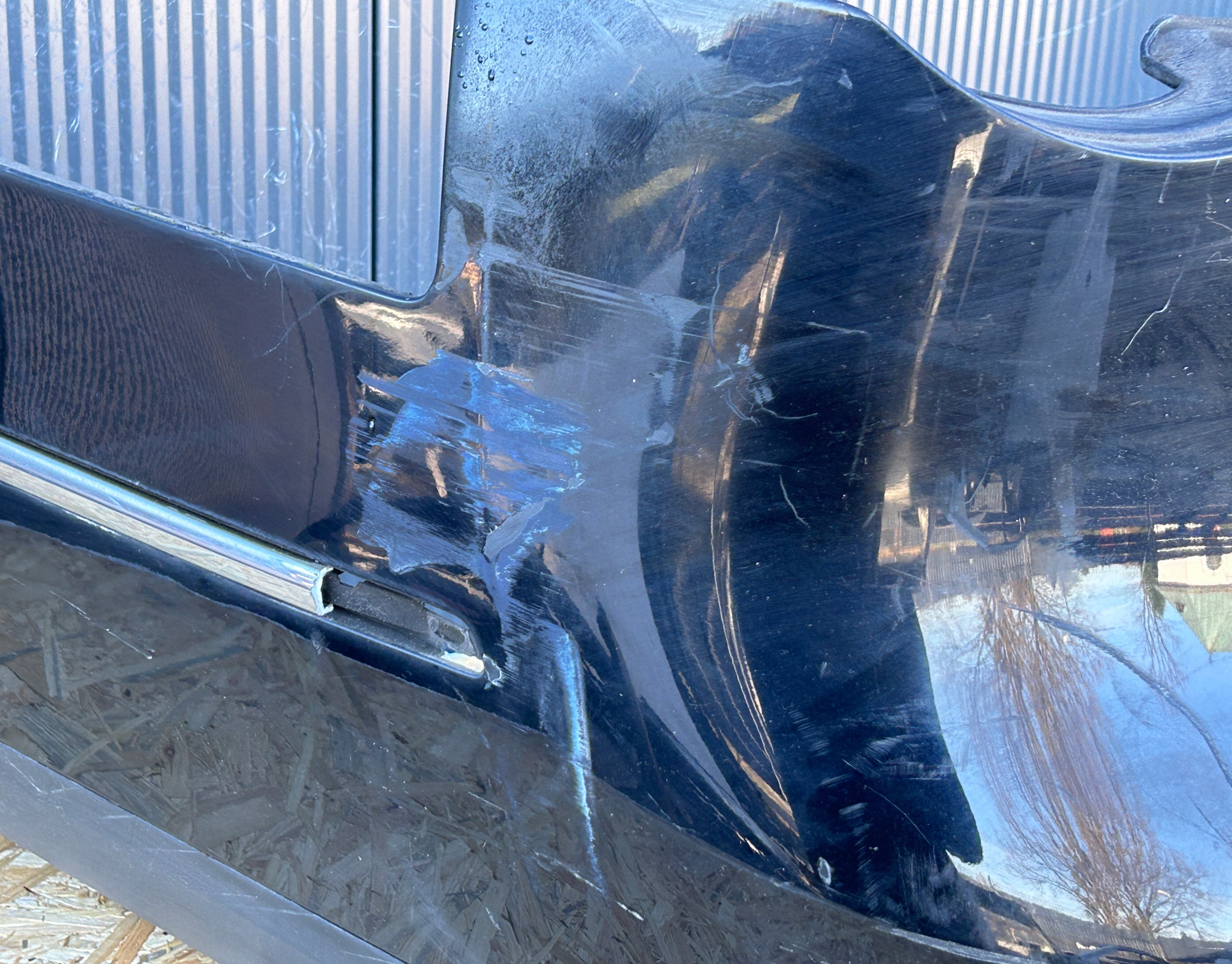 bumper rear part rear VW PASSAT B6 KOMBI PDC