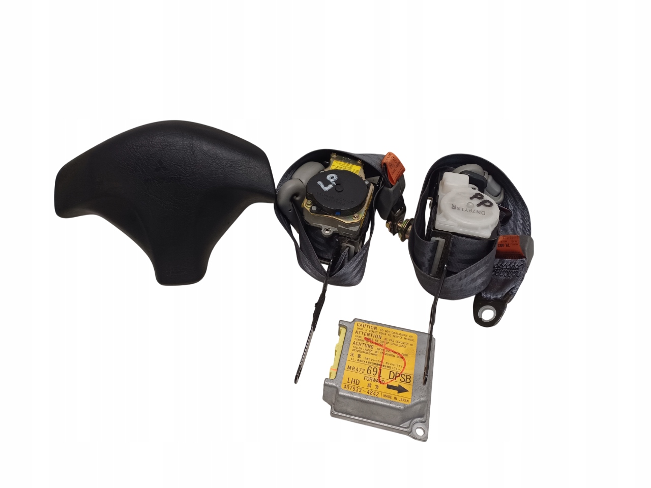 MITSUBISHI SPACE RUNNER 2 II 99- ZESTAW AIRBAG MR472691