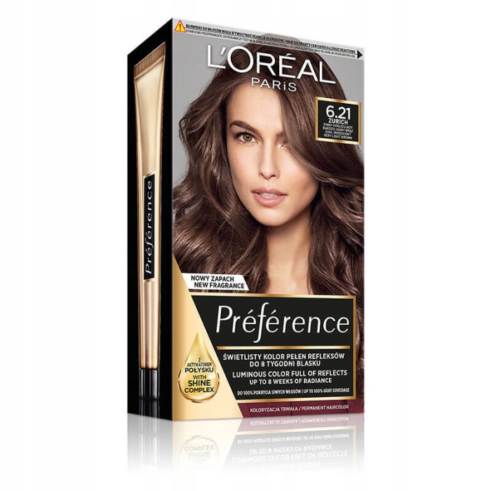 

Loreal Recital Farba do włosów 6.21 Zurich