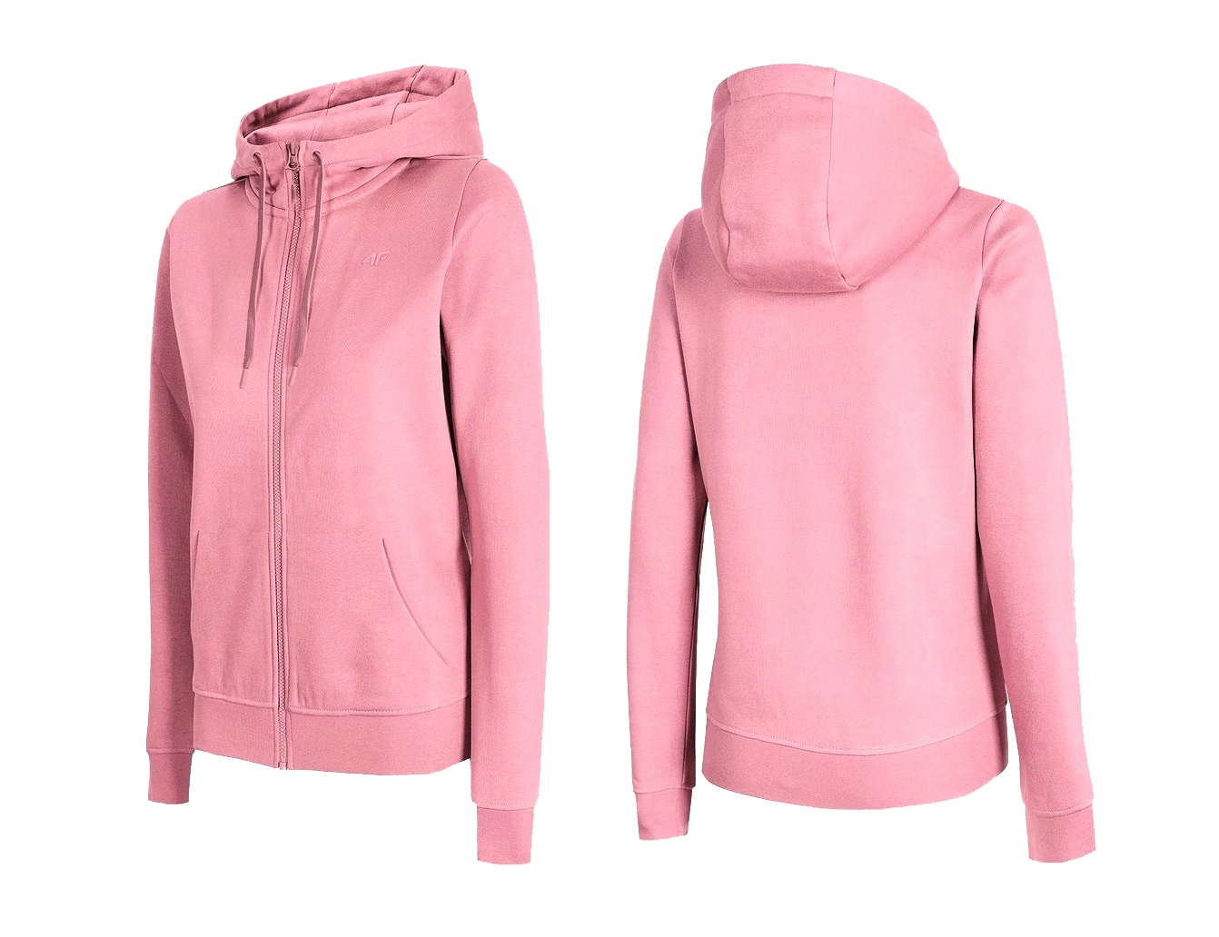 

Bluza Damska 4F Bawełna Kaptur Na Zamek BLD353 L