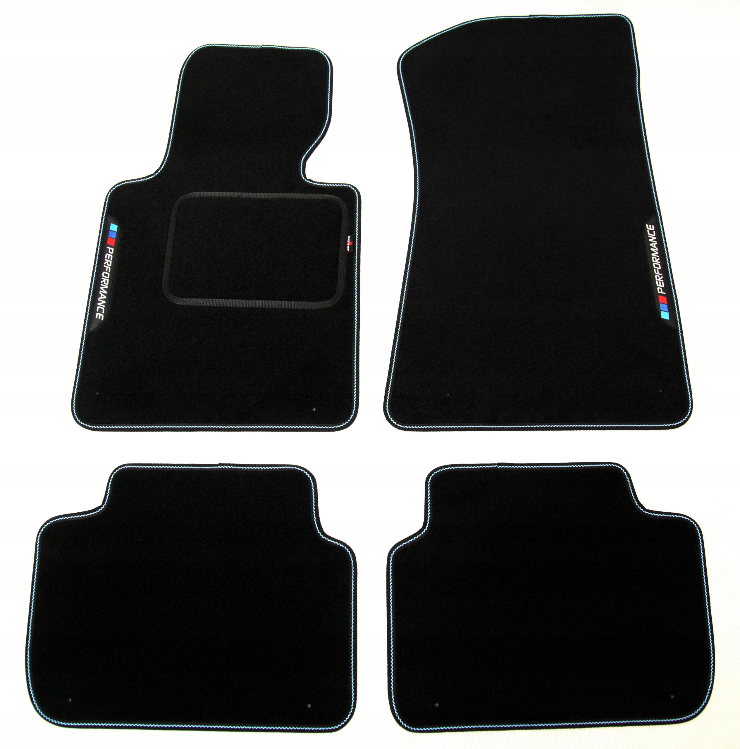 Коврики Обложка велюровые 001 4 el.