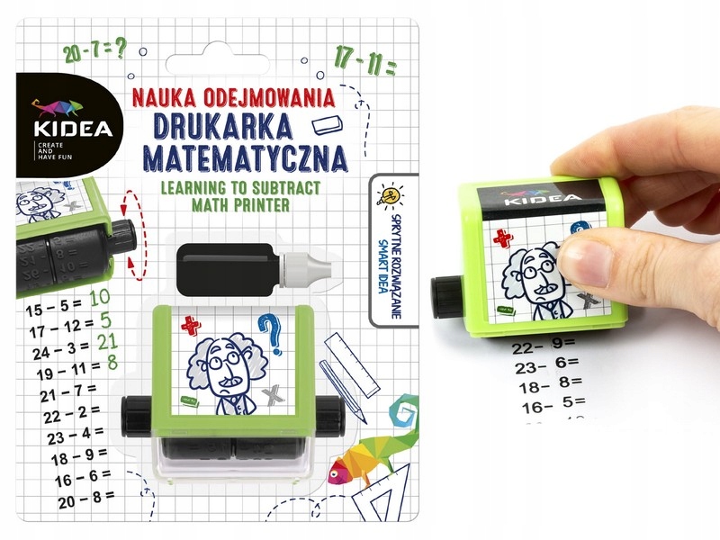 2 x DRUKARKA MATEMATYCZNA Odejmowanie Dodawanie Stan opakowania oryginalne