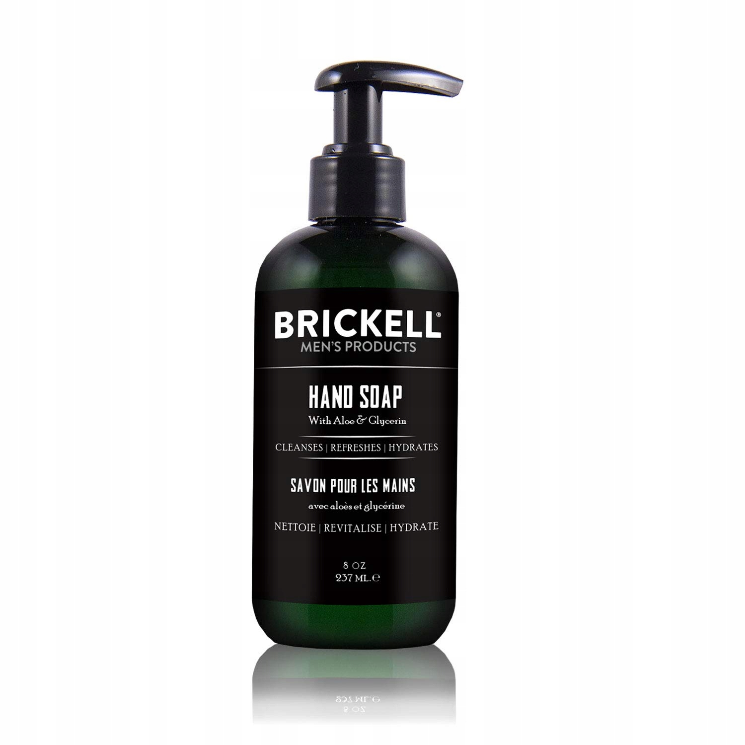 Levně Brickell Pánské Tekuté Mýdlo Na Ruce Přírodní Hydratační 237 ML