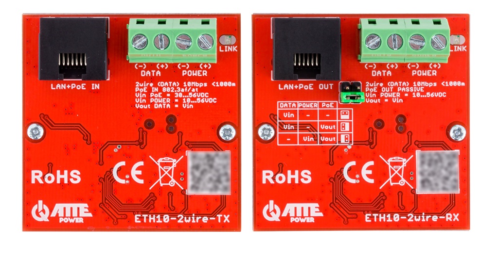 

ETH10-2wire-SET Zestaw z transmisją LAN+PoE 1000m