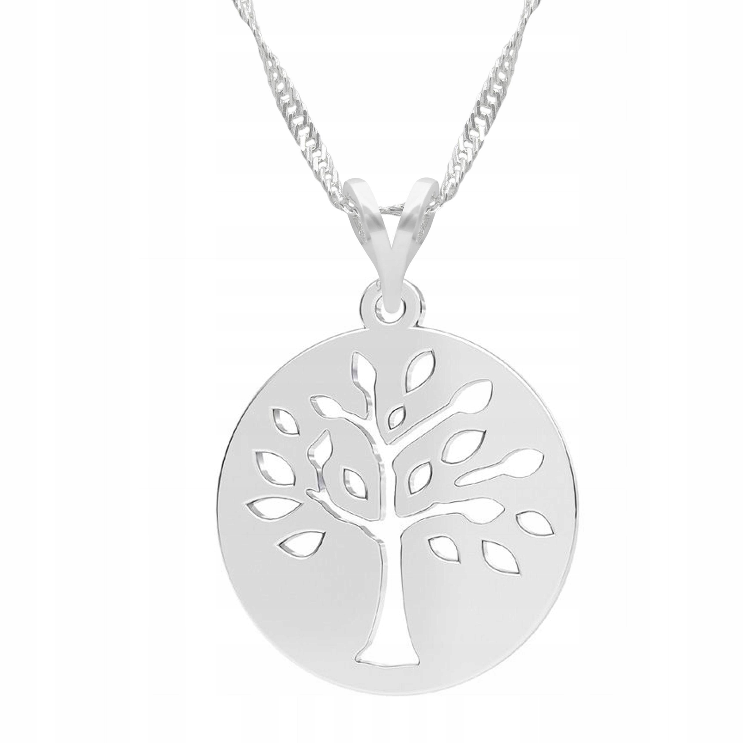 Stříbrný náhrdelník se stromem života Stromek Příroda Stříbro 925