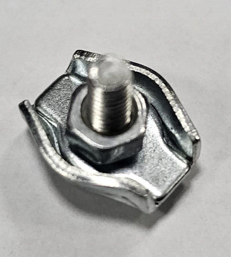 Zestaw do podwieszania roślin w szklarni 10 m - lina stalowa 3 mm Gatunek stali inny