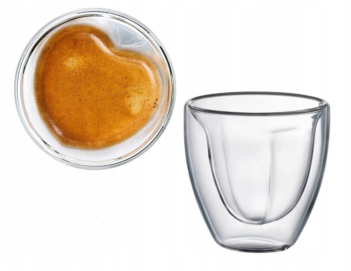 

Szklanki do espresso Ambition Serce 80ml 2 szt kpl