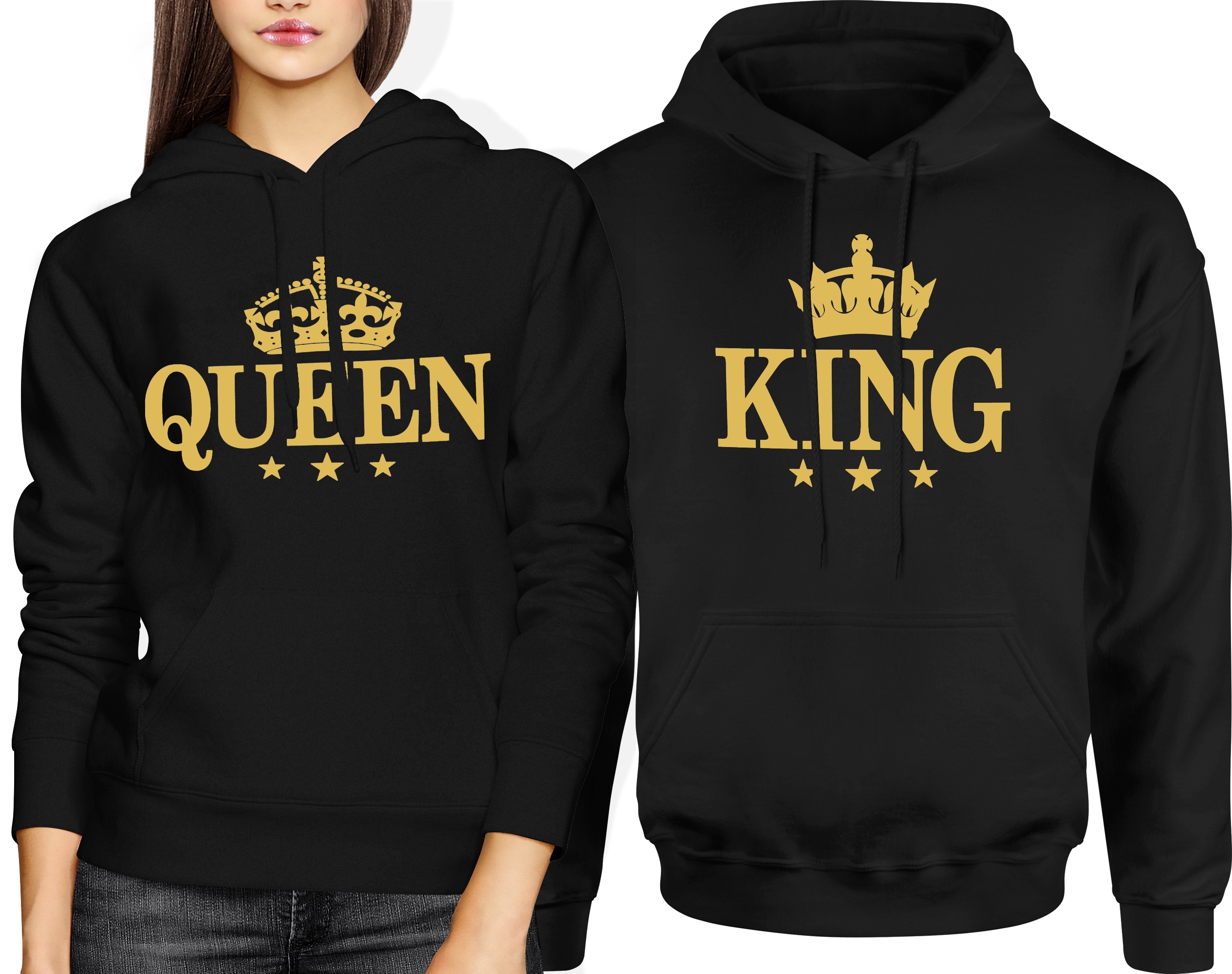 

Na Walentynki Bluzy Dla Par King Queen