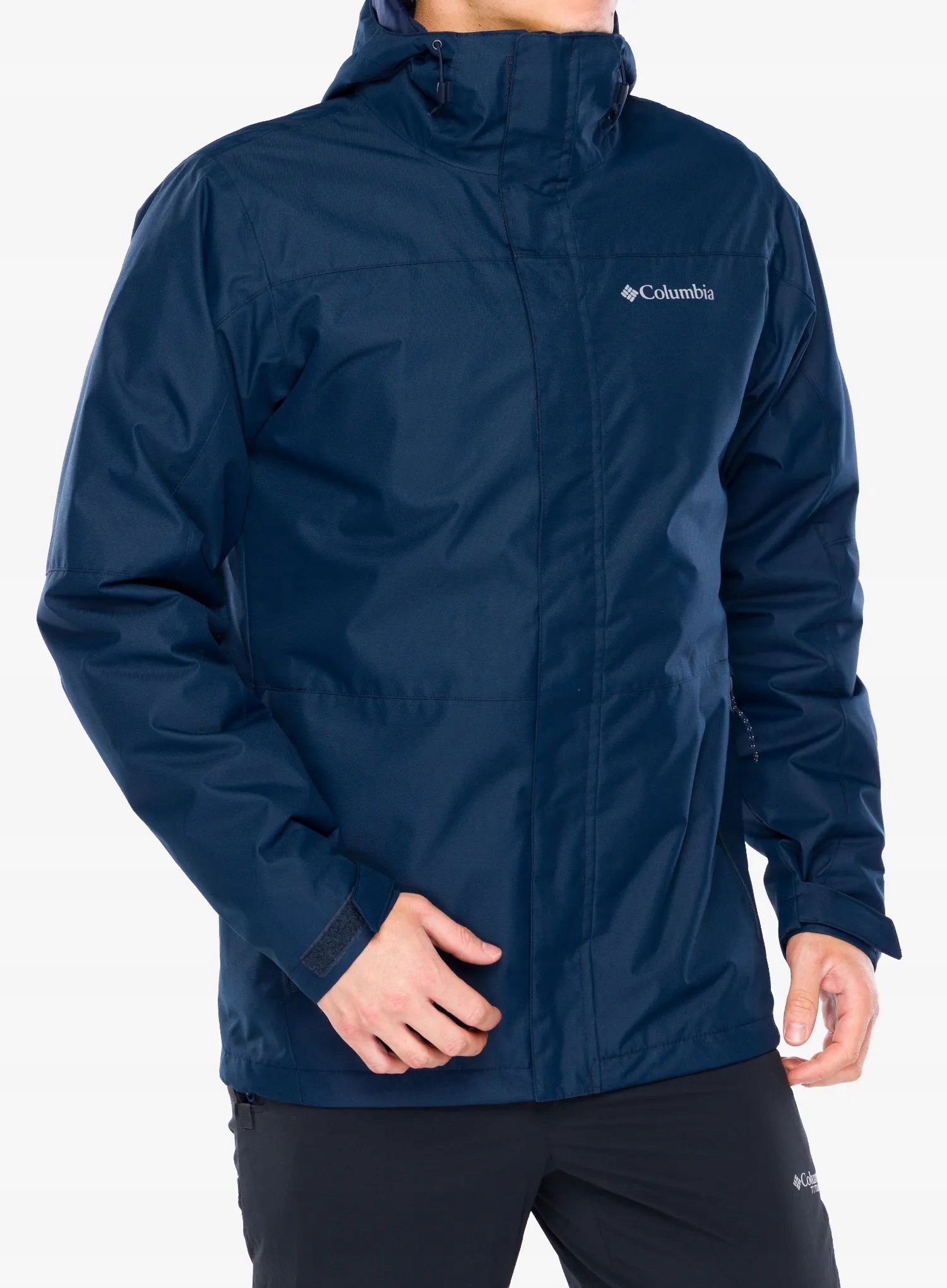 Bunda 3v1 Columbia Hikebound II Interchange Jacket tmavě modrá, velikost XL