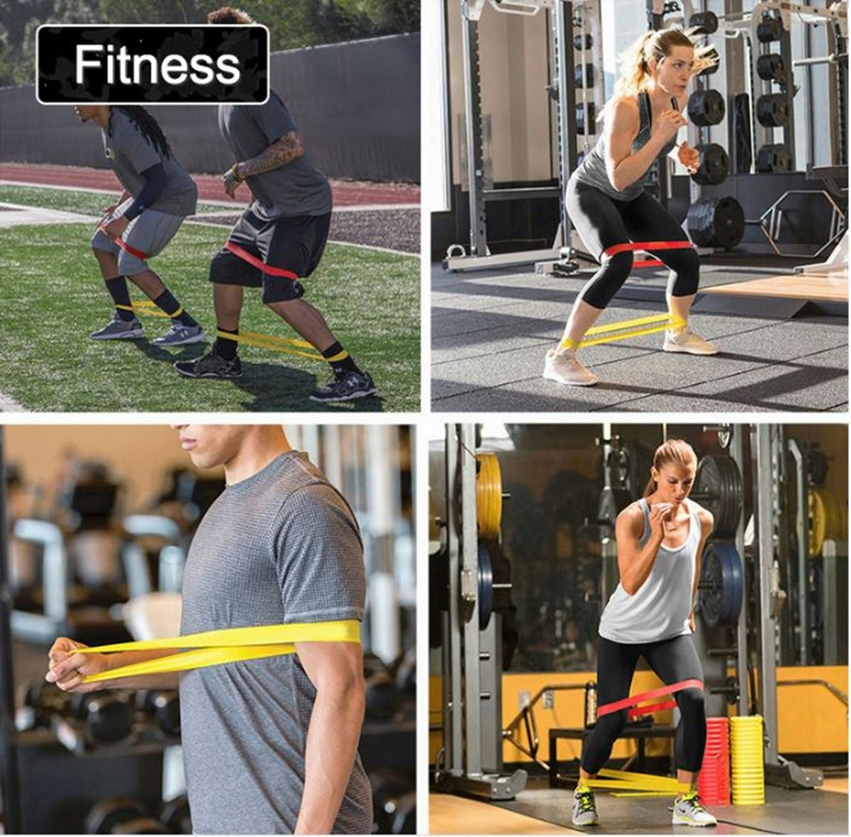 GUMY 5 x TAŚMY DO ĆWICZEŃ FITNESS ZESTAW POKROWIEC Marka inna