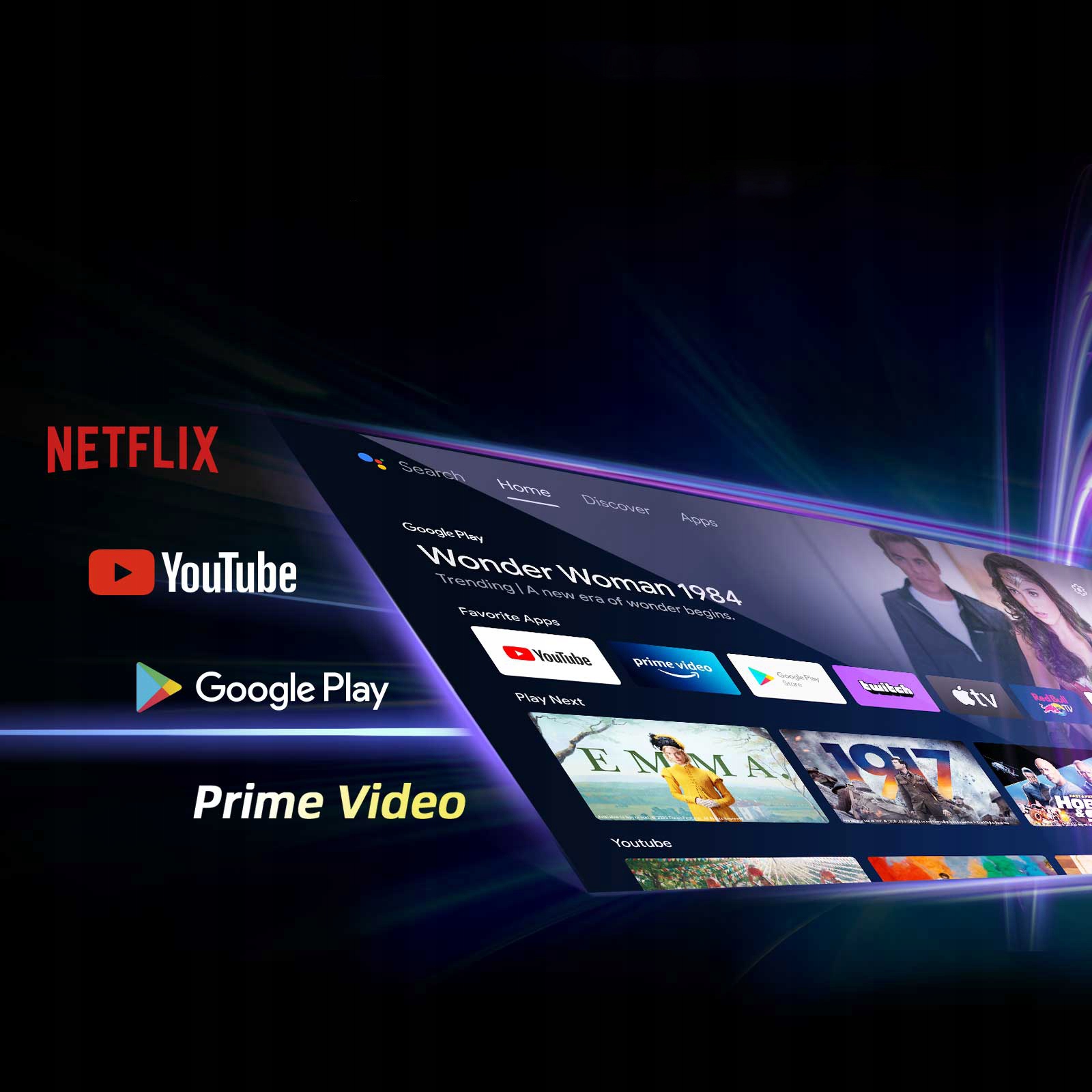 Outlet Telewizor CHiQ L24G5L_C 24'' Android TV,Google Play, Bluetooth 5.0 Model L24G5L