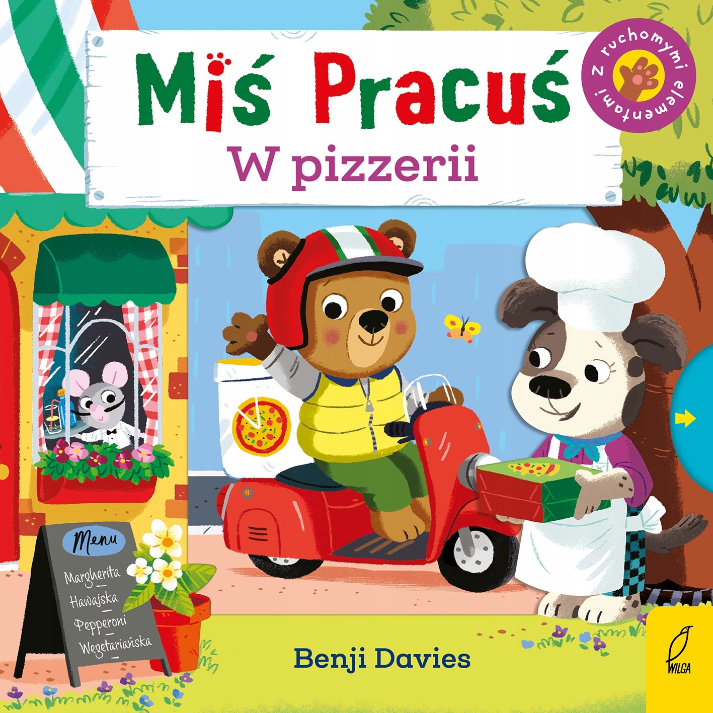 

Miś Pracuś W pizzerii Benji Davies