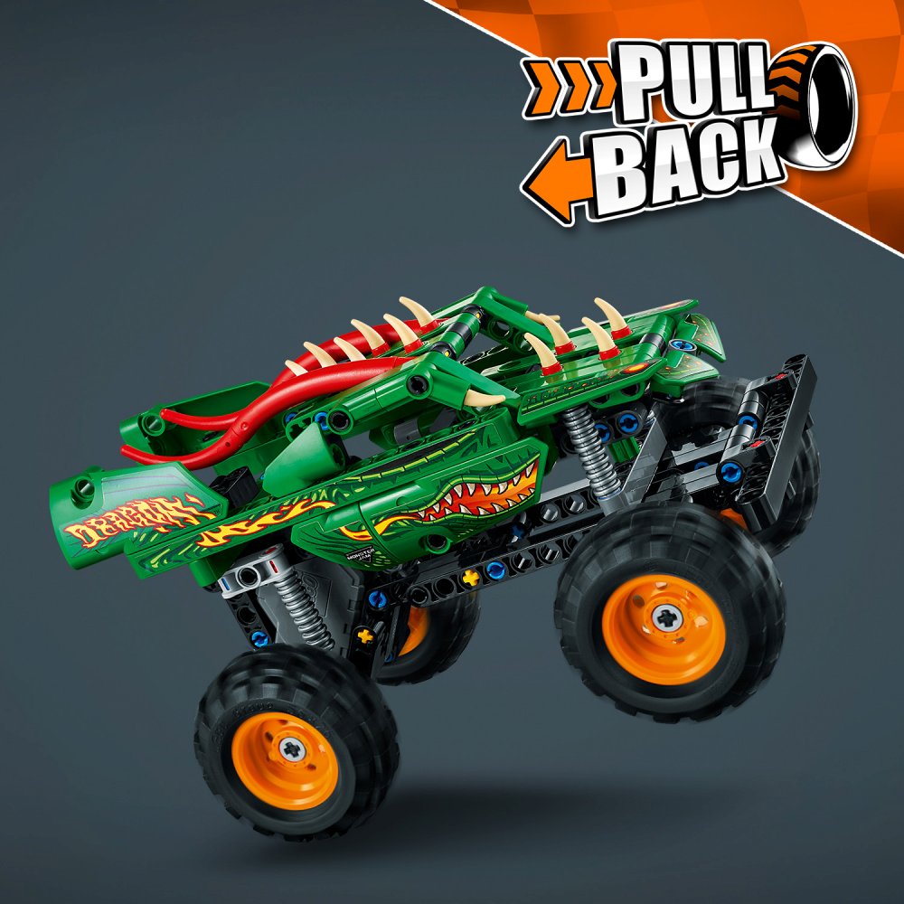 LEGO TECHNIC Monster Jam Dragon 2w1 42149 Bohater brak