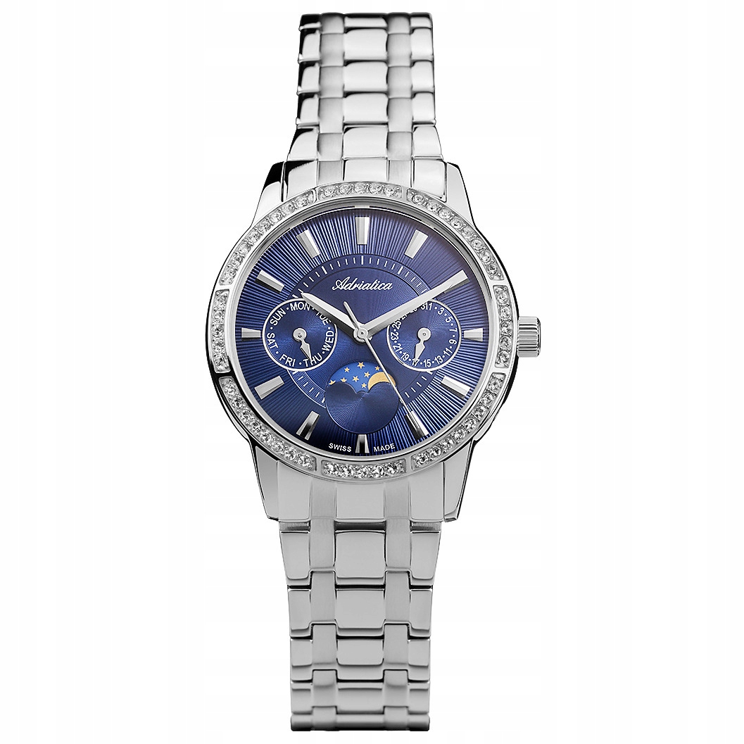 Dámské hodinky Adriatica A3601.5115QFZ stříbrné