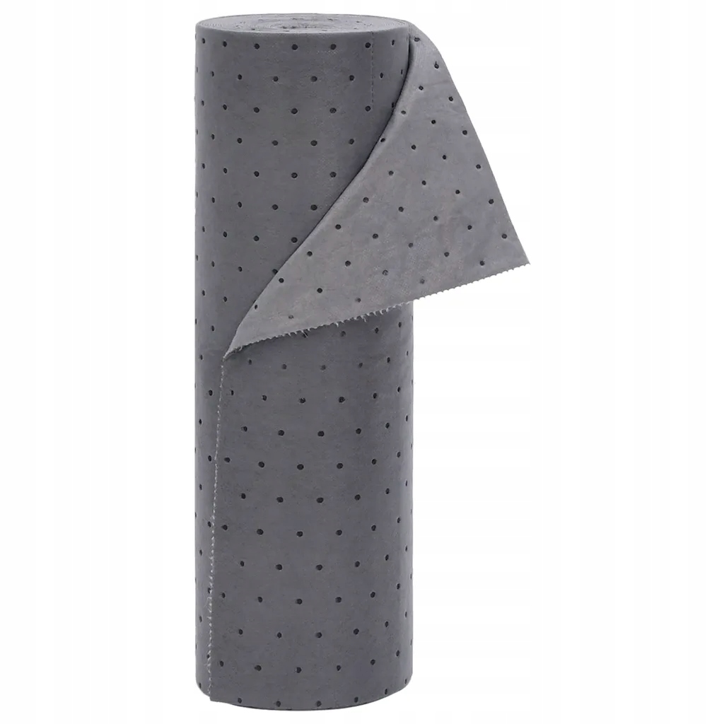 vidaXL Olejové absorpční podložka šedé 40x1000 cm