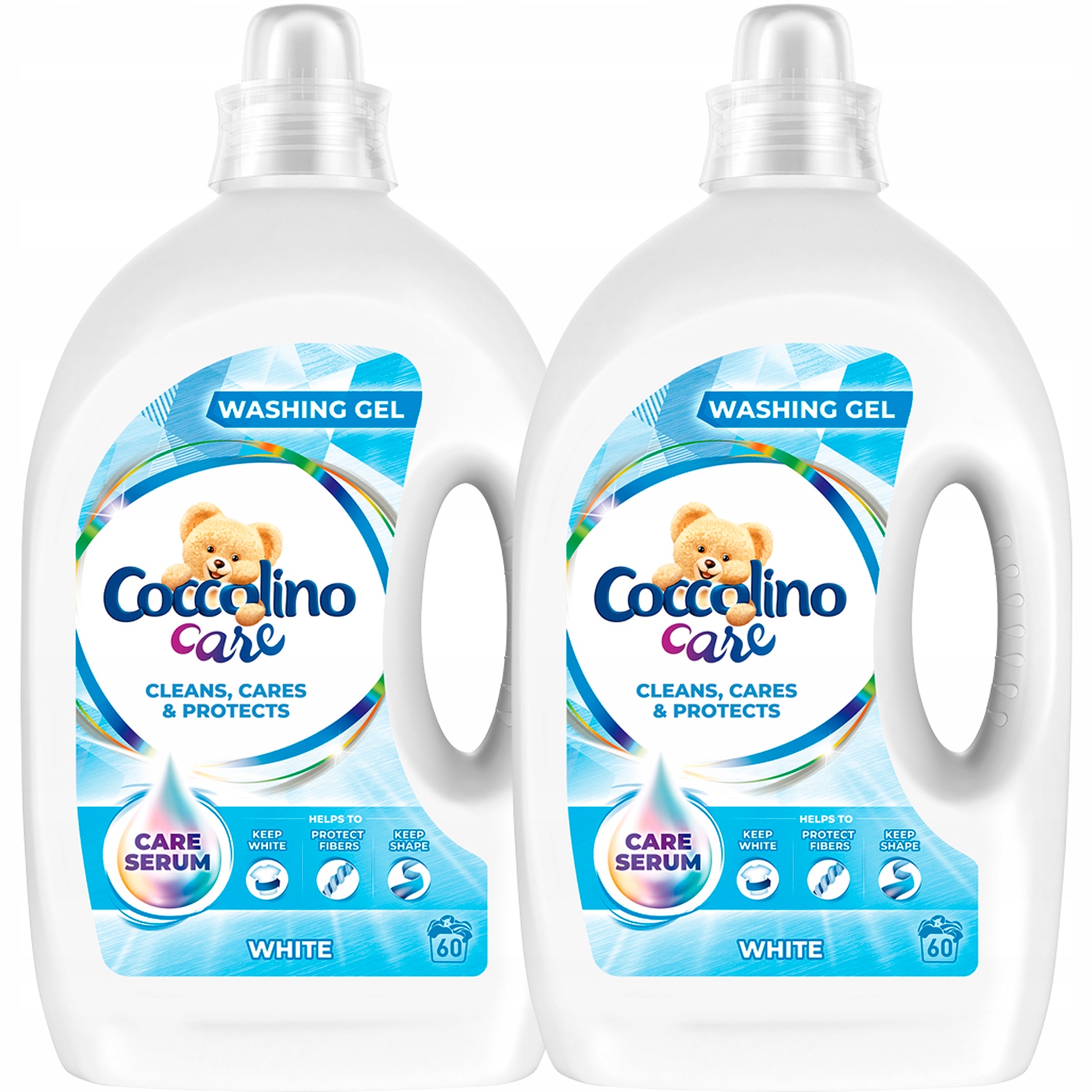 

Coccolino Care Żel do prania Biały 2x2,4L 120pr XL