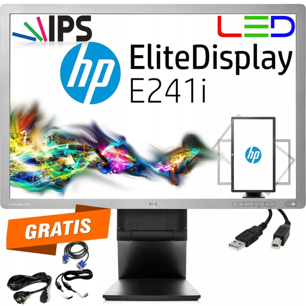 Monitor LED HP E241i 24