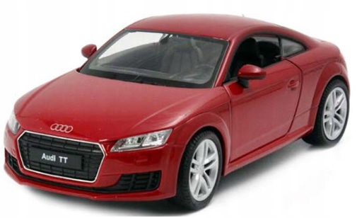 Audi Tt Coupe 2014 kovový model Welly 1:24