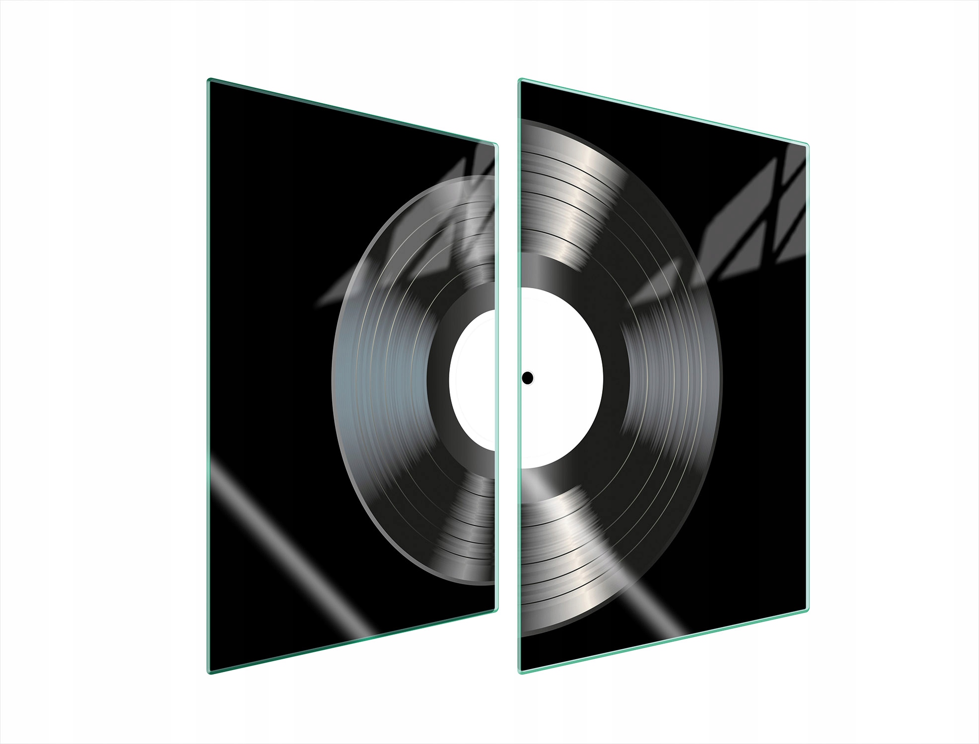 Skleněná Ochranná Deska Do Kuchyně 2x35x52 Vinylové Tvrzené Sklo