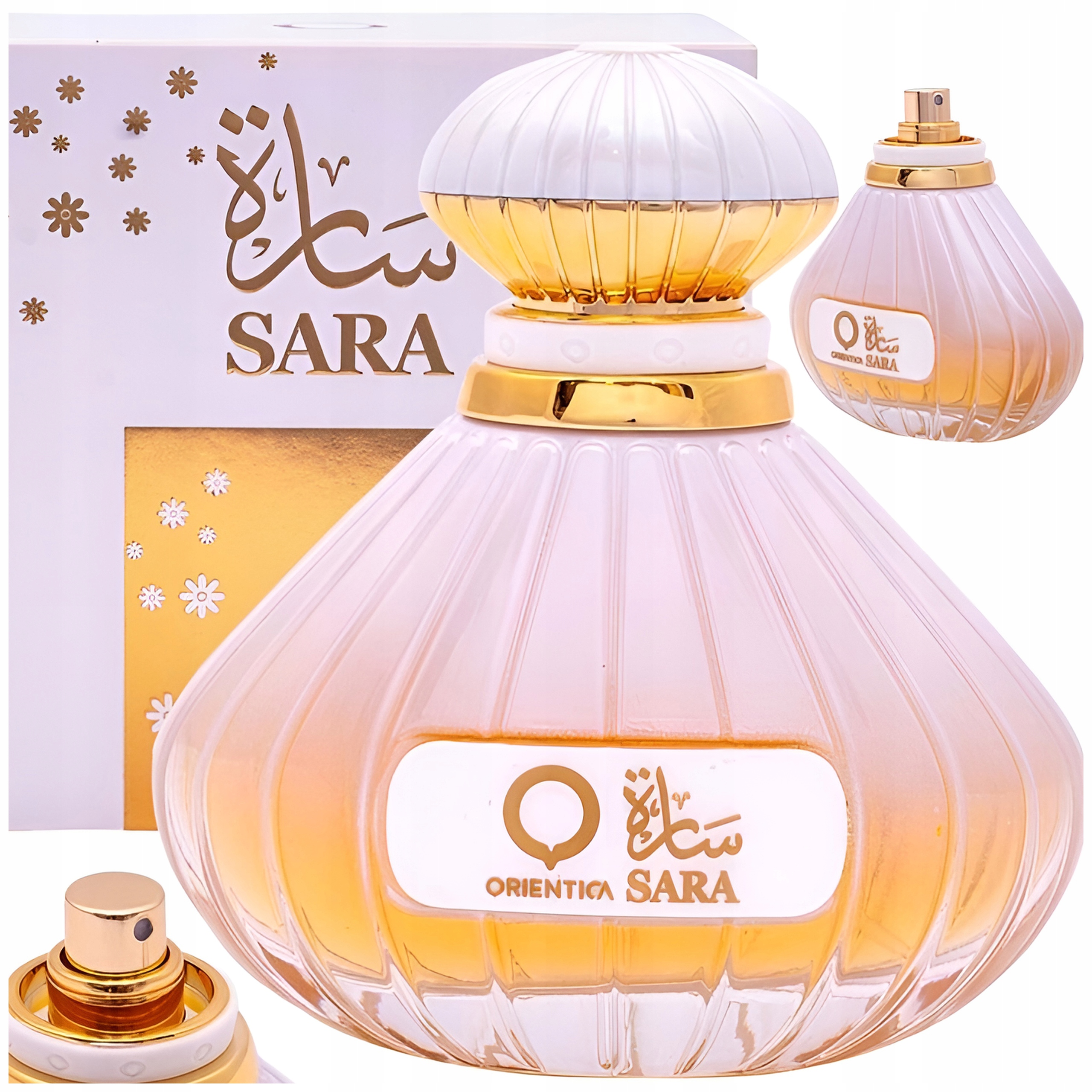 PERFUMY DAMSKIE ORIENTICA SARA 100 ML SŁODKIE KWIATOWE RÓŻANE WANILIA