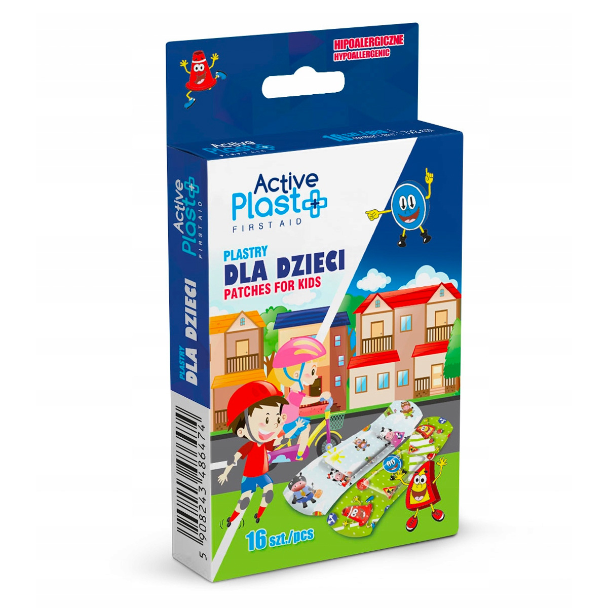 

Plastry familijne dziecięce Activplast 16 sztuk