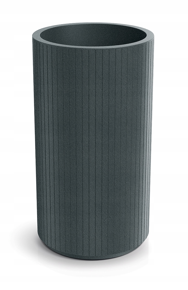Kvetináč Ethick Coro Round High 40 x 40 x 70 cm TCR40H-107GR graphite