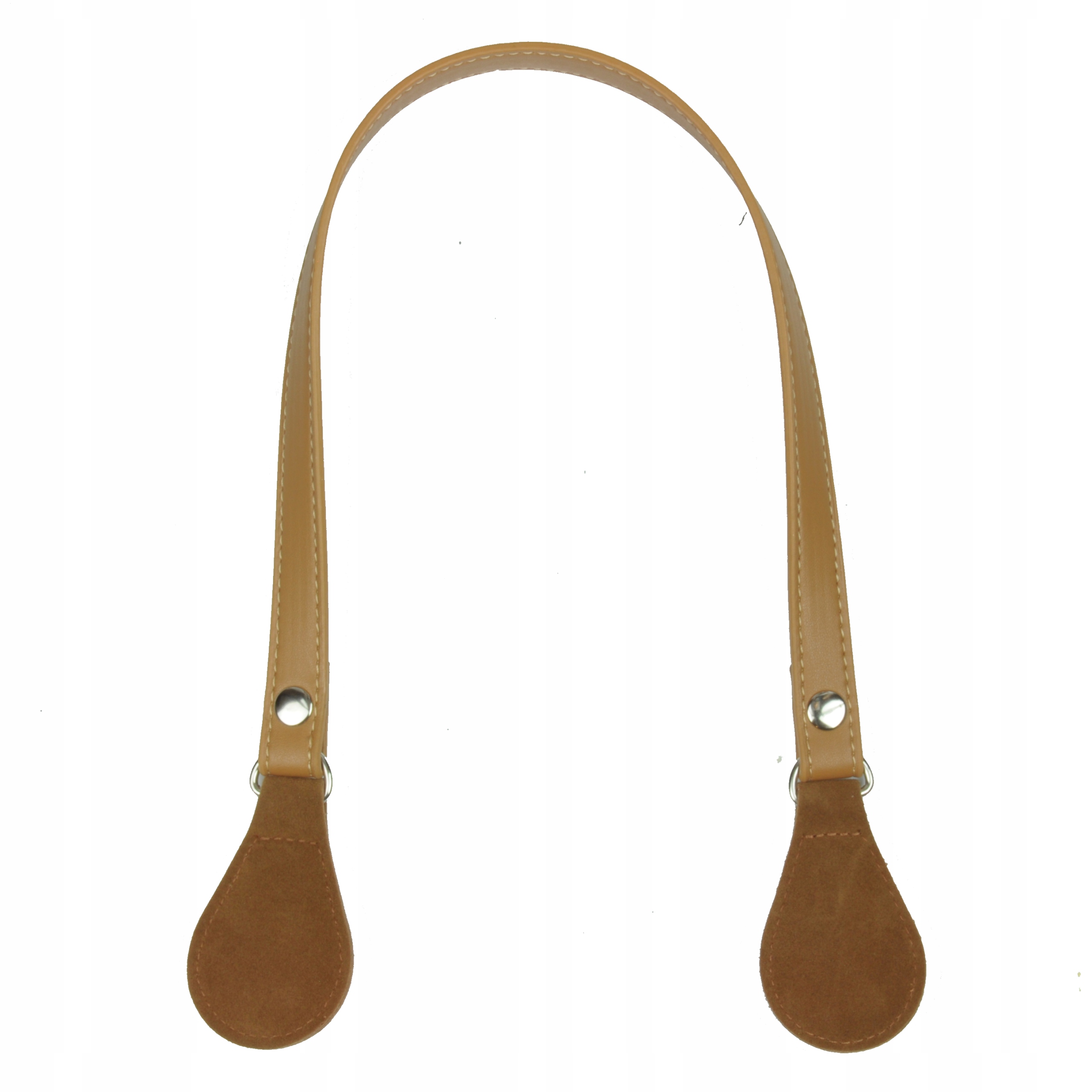 

Rączki Humbag Pasek Beż klapki ciemny brąz zamsz