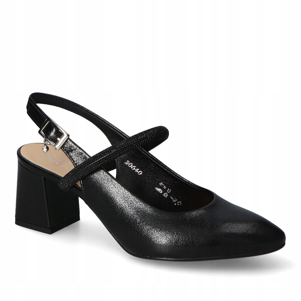 Sandály Sala 20640/1764 Černé lico 36
