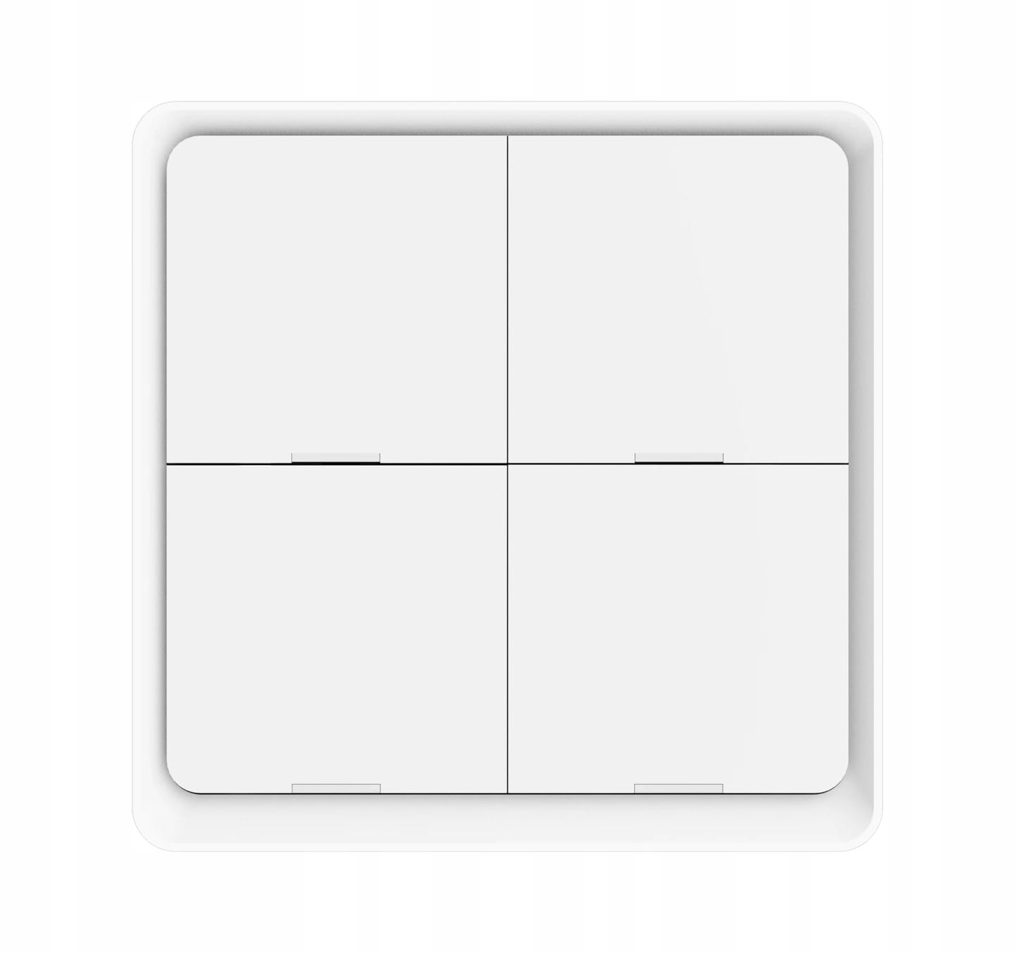 Pilot przycisk ZigBee TUYA Smart 4 kanały 12 scen Zasilanie baterie