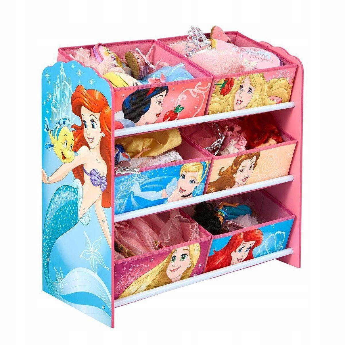 

Księżniczki Disney Regał Pojemnik Organizer Dzieci