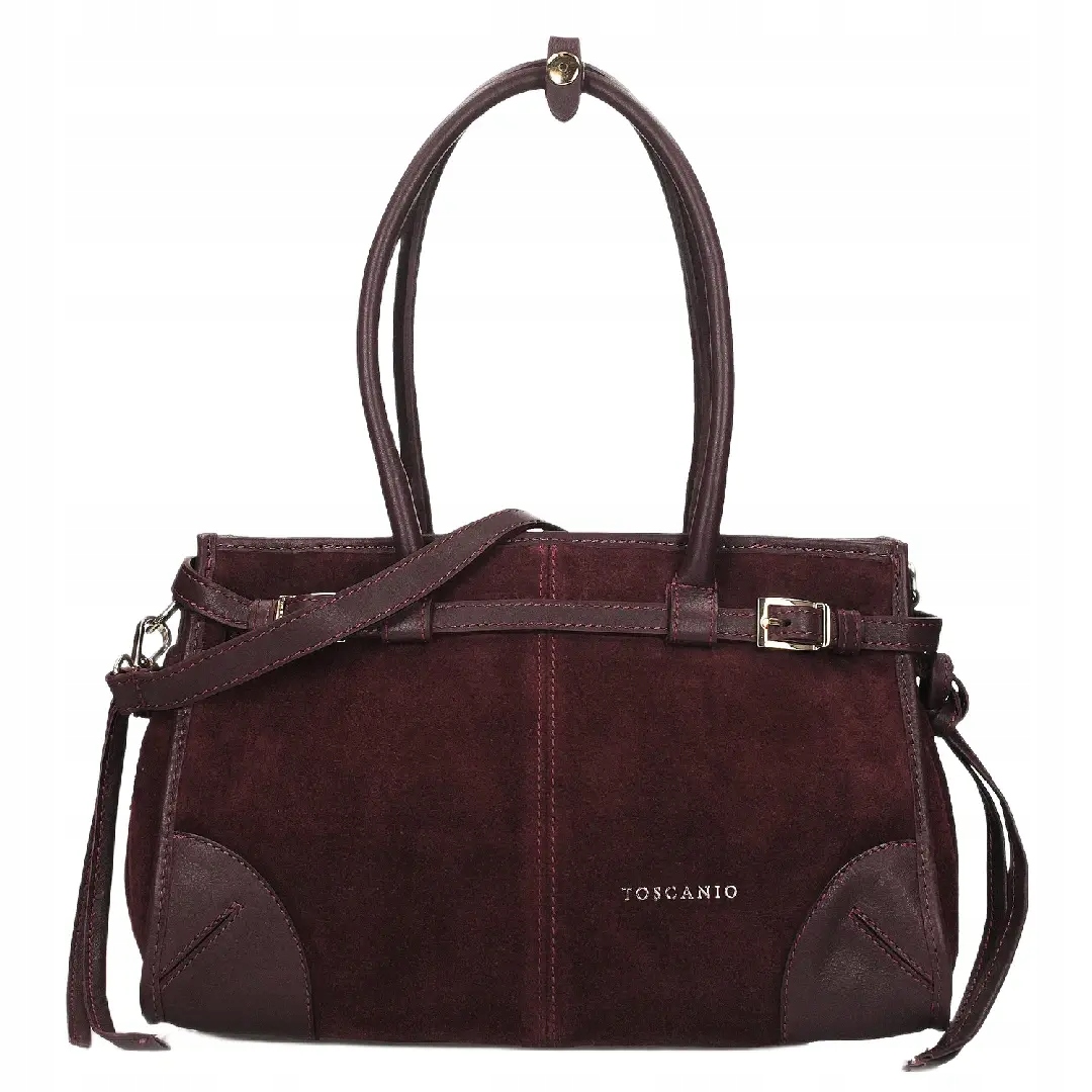 Dámská kabelka Toscanio G90 bordo D54