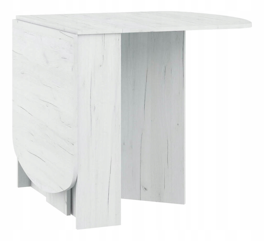 

Stolik rozkładany Homi Mini 2 craft biały 22-150cm