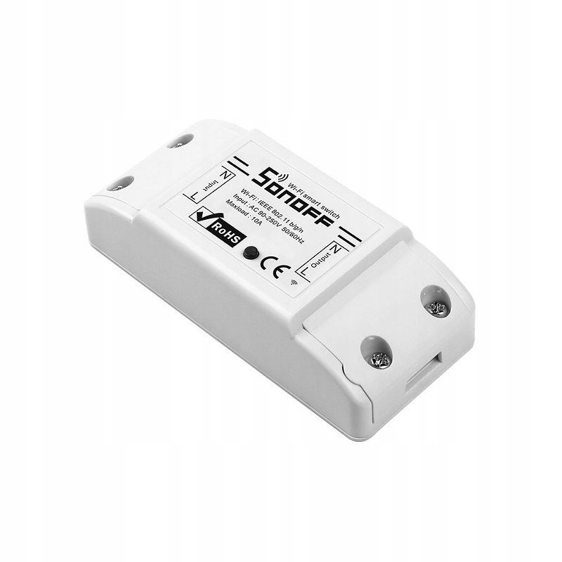 Inteligentny Przełącznik WiFi Sonoff Basic R2 10A Kod producenta R2