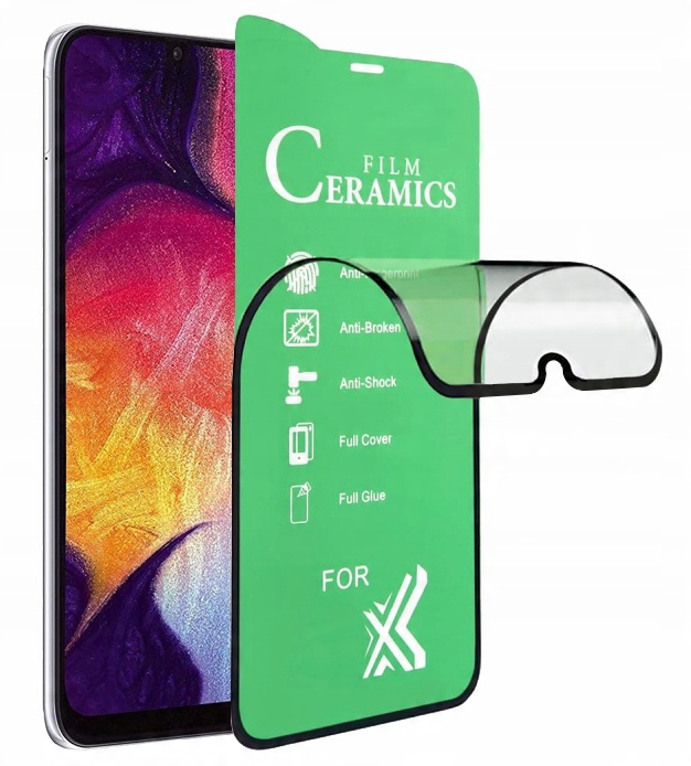 

Szkło Hybrydowe cały ekran do Samsung Galaxy A70